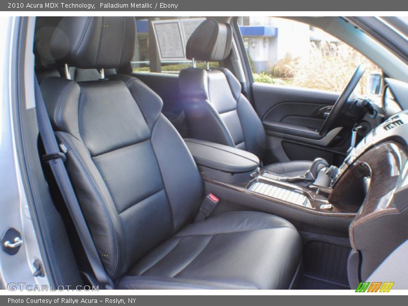 Palladium Metallic / Ebony 2010 Acura MDX Technology