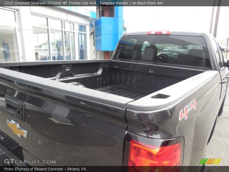 Tungsten Metallic / Jet Black/Dark Ash 2015 Chevrolet Silverado 2500HD WT Double Cab 4x4