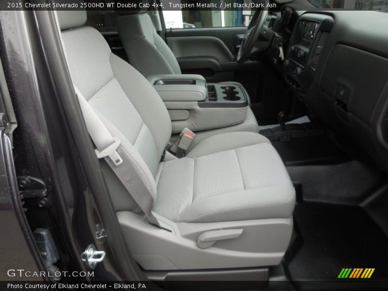 Tungsten Metallic / Jet Black/Dark Ash 2015 Chevrolet Silverado 2500HD WT Double Cab 4x4
