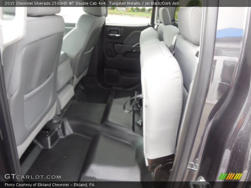 Tungsten Metallic / Jet Black/Dark Ash 2015 Chevrolet Silverado 2500HD WT Double Cab 4x4