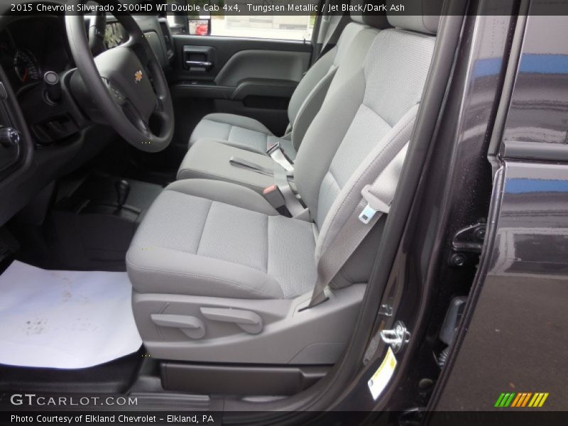 Tungsten Metallic / Jet Black/Dark Ash 2015 Chevrolet Silverado 2500HD WT Double Cab 4x4