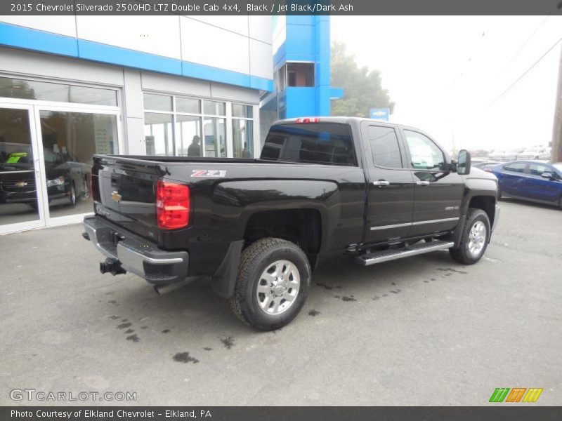 Black / Jet Black/Dark Ash 2015 Chevrolet Silverado 2500HD LTZ Double Cab 4x4