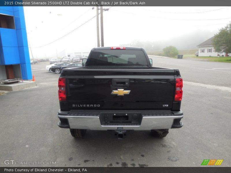 Black / Jet Black/Dark Ash 2015 Chevrolet Silverado 2500HD LTZ Double Cab 4x4