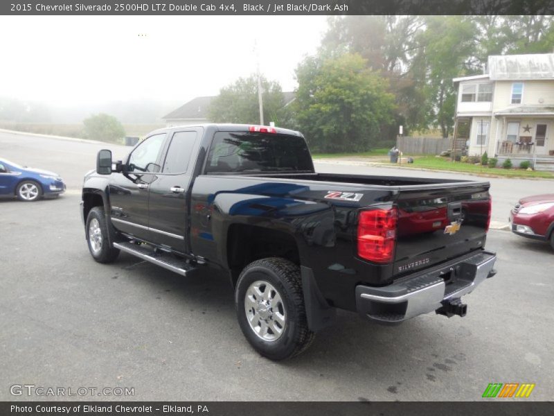Black / Jet Black/Dark Ash 2015 Chevrolet Silverado 2500HD LTZ Double Cab 4x4