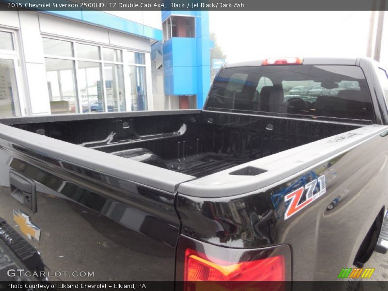 Black / Jet Black/Dark Ash 2015 Chevrolet Silverado 2500HD LTZ Double Cab 4x4