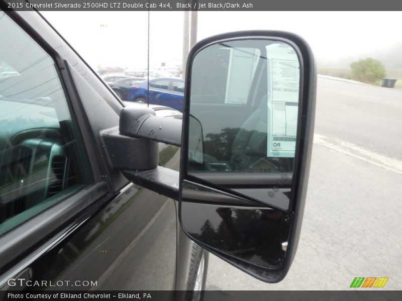 Black / Jet Black/Dark Ash 2015 Chevrolet Silverado 2500HD LTZ Double Cab 4x4