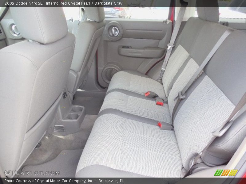 Inferno Red Crystal Pearl / Dark Slate Gray 2009 Dodge Nitro SE