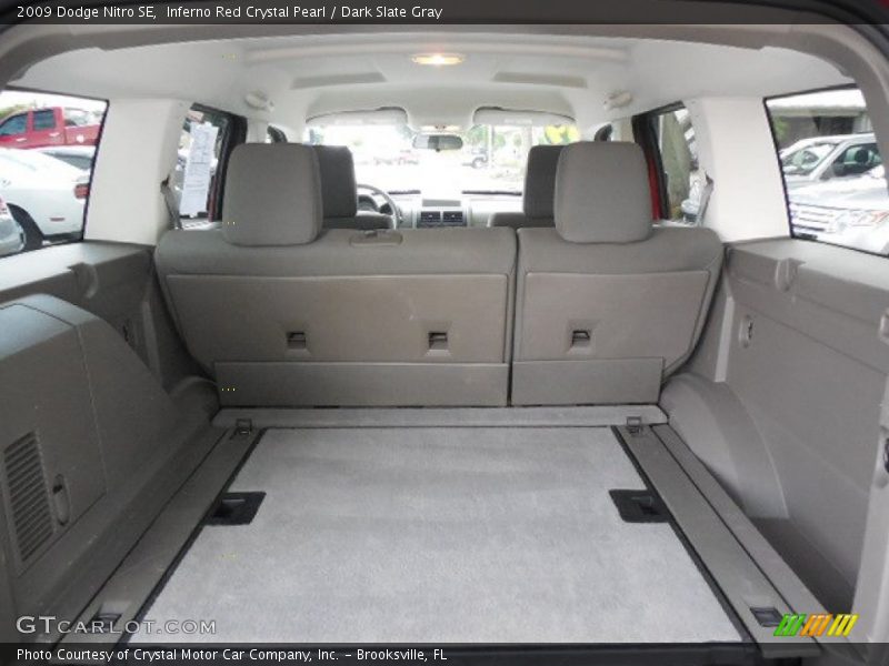 Inferno Red Crystal Pearl / Dark Slate Gray 2009 Dodge Nitro SE