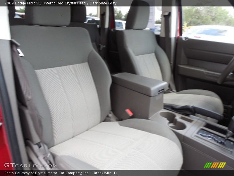 Inferno Red Crystal Pearl / Dark Slate Gray 2009 Dodge Nitro SE