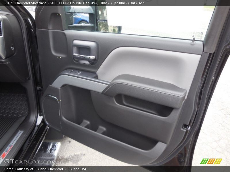 Black / Jet Black/Dark Ash 2015 Chevrolet Silverado 2500HD LTZ Double Cab 4x4