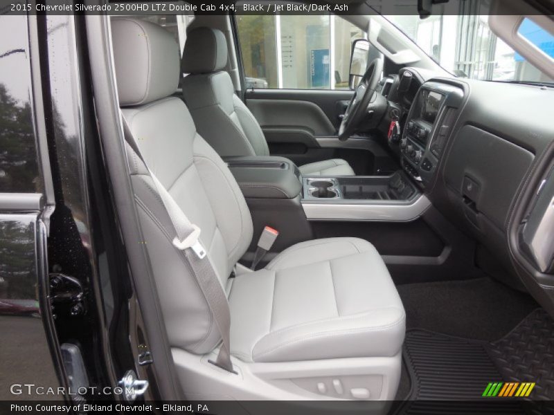 Black / Jet Black/Dark Ash 2015 Chevrolet Silverado 2500HD LTZ Double Cab 4x4