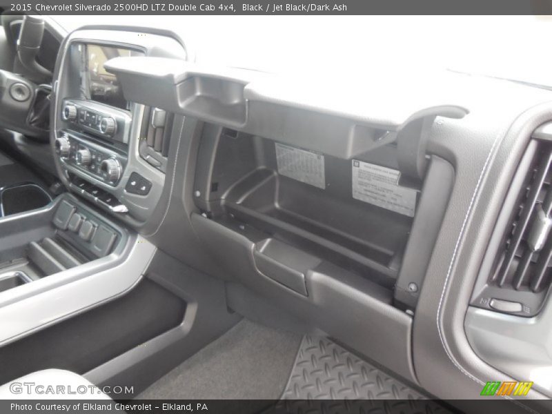 Black / Jet Black/Dark Ash 2015 Chevrolet Silverado 2500HD LTZ Double Cab 4x4