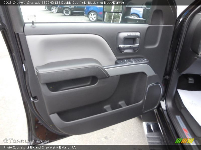Black / Jet Black/Dark Ash 2015 Chevrolet Silverado 2500HD LTZ Double Cab 4x4