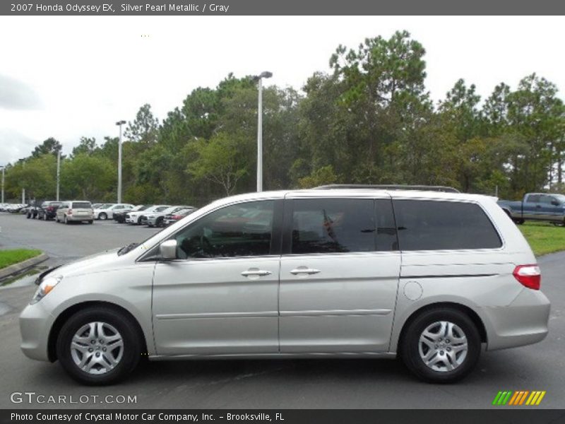 Silver Pearl Metallic / Gray 2007 Honda Odyssey EX
