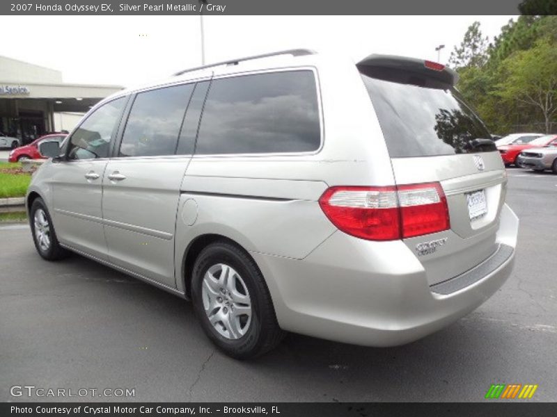 Silver Pearl Metallic / Gray 2007 Honda Odyssey EX