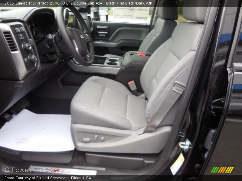 Black / Jet Black/Dark Ash 2015 Chevrolet Silverado 2500HD LTZ Double Cab 4x4