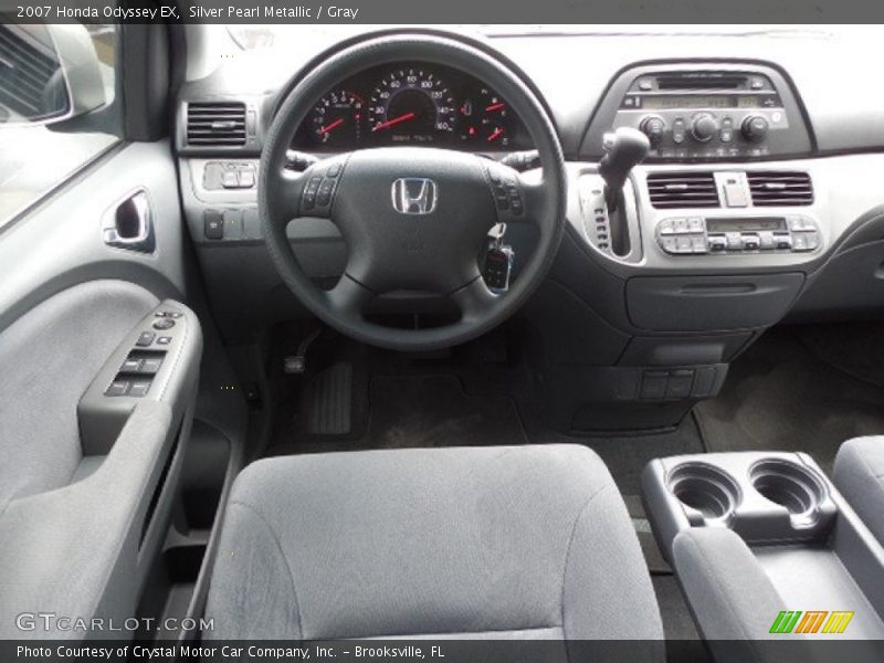 Silver Pearl Metallic / Gray 2007 Honda Odyssey EX
