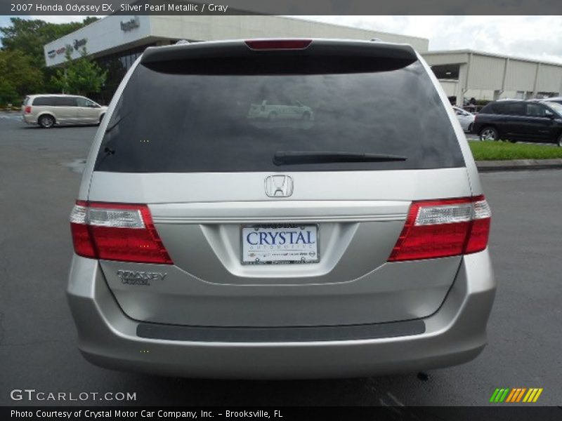 Silver Pearl Metallic / Gray 2007 Honda Odyssey EX