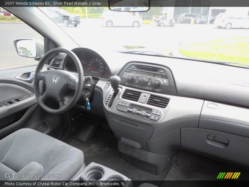 Silver Pearl Metallic / Gray 2007 Honda Odyssey EX