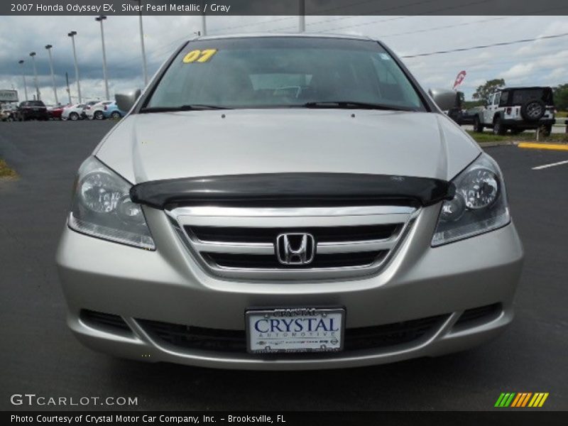 Silver Pearl Metallic / Gray 2007 Honda Odyssey EX