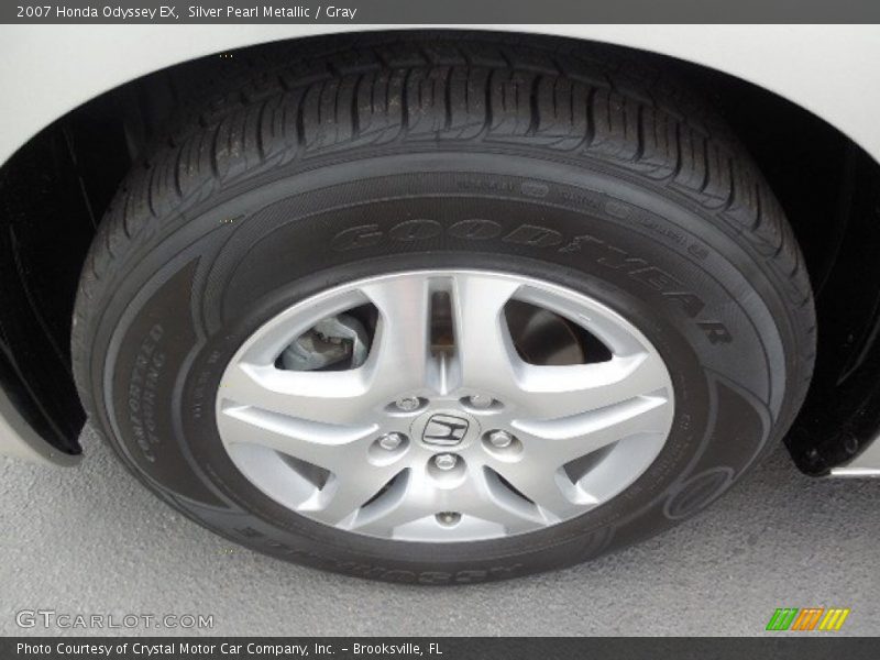 Silver Pearl Metallic / Gray 2007 Honda Odyssey EX