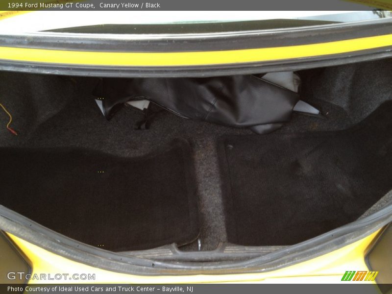 Canary Yellow / Black 1994 Ford Mustang GT Coupe