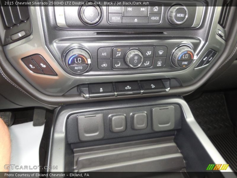 Black / Jet Black/Dark Ash 2015 Chevrolet Silverado 2500HD LTZ Double Cab 4x4