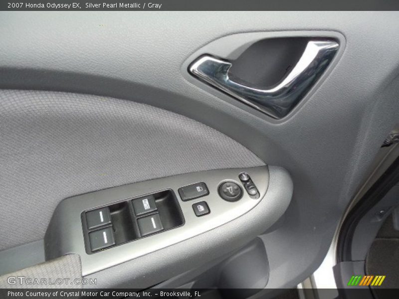 Silver Pearl Metallic / Gray 2007 Honda Odyssey EX
