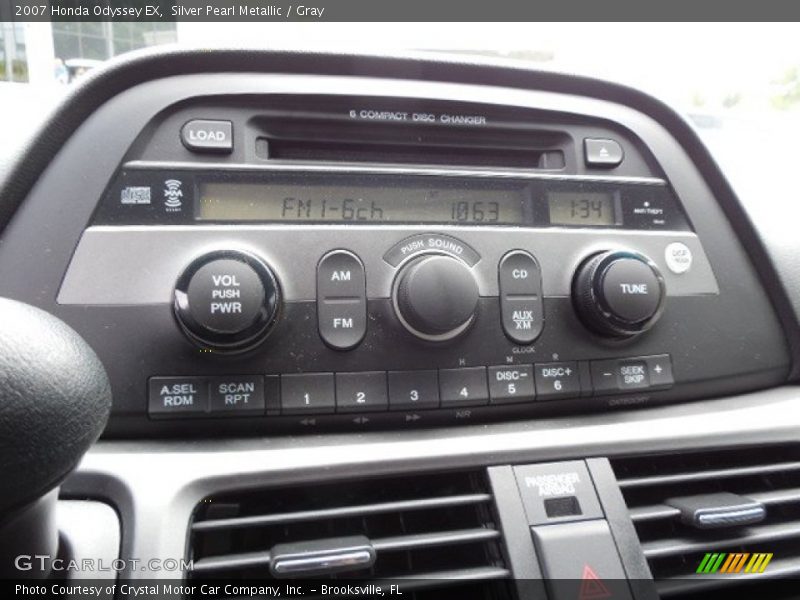 Silver Pearl Metallic / Gray 2007 Honda Odyssey EX