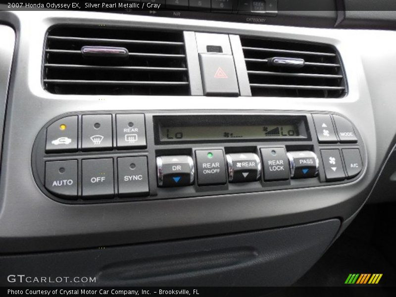 Silver Pearl Metallic / Gray 2007 Honda Odyssey EX