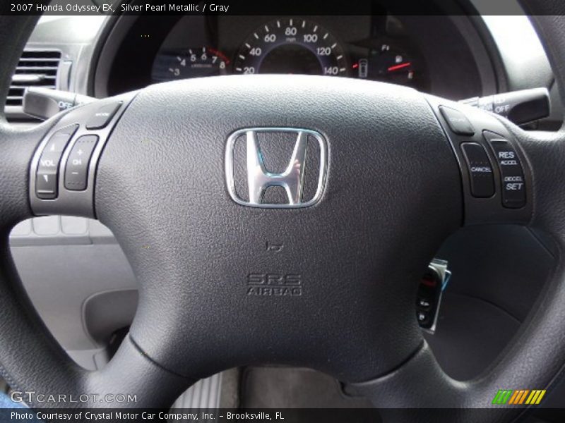 Silver Pearl Metallic / Gray 2007 Honda Odyssey EX