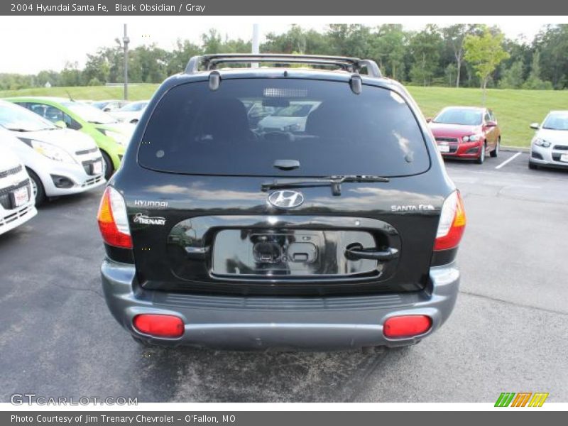 Black Obsidian / Gray 2004 Hyundai Santa Fe