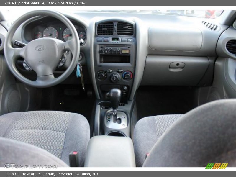 Black Obsidian / Gray 2004 Hyundai Santa Fe