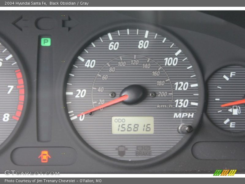 Black Obsidian / Gray 2004 Hyundai Santa Fe