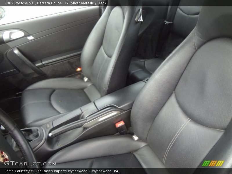 GT Silver Metallic / Black 2007 Porsche 911 Carrera Coupe