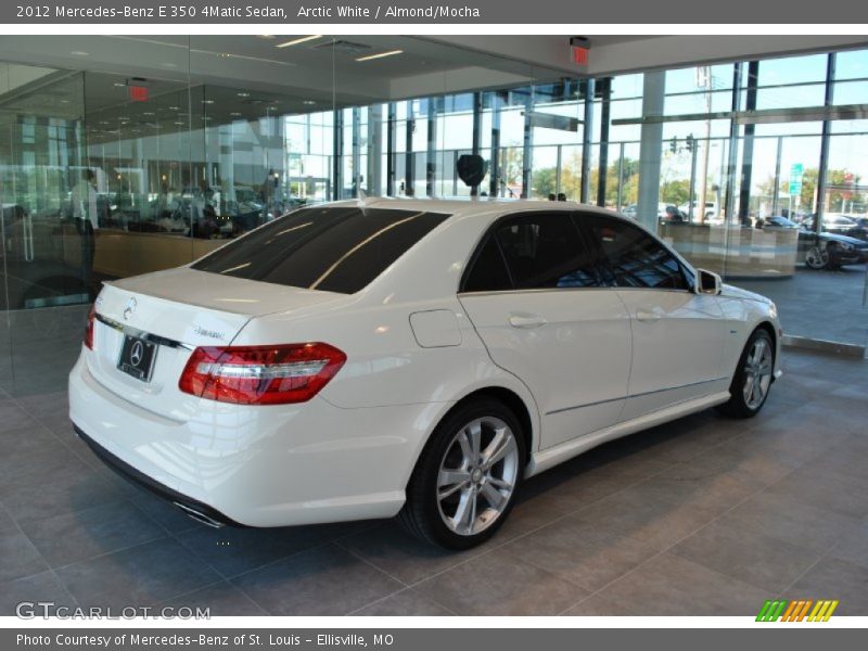 Arctic White / Almond/Mocha 2012 Mercedes-Benz E 350 4Matic Sedan