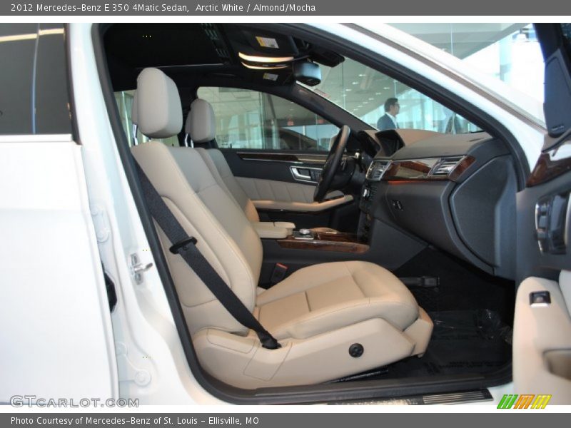 Arctic White / Almond/Mocha 2012 Mercedes-Benz E 350 4Matic Sedan