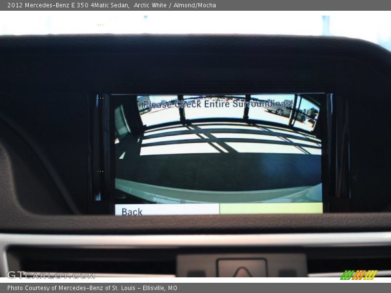 Arctic White / Almond/Mocha 2012 Mercedes-Benz E 350 4Matic Sedan