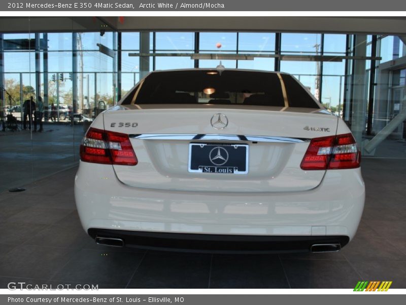 Arctic White / Almond/Mocha 2012 Mercedes-Benz E 350 4Matic Sedan