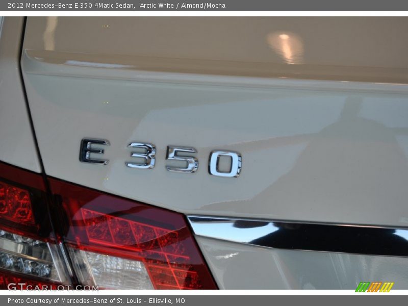 Arctic White / Almond/Mocha 2012 Mercedes-Benz E 350 4Matic Sedan