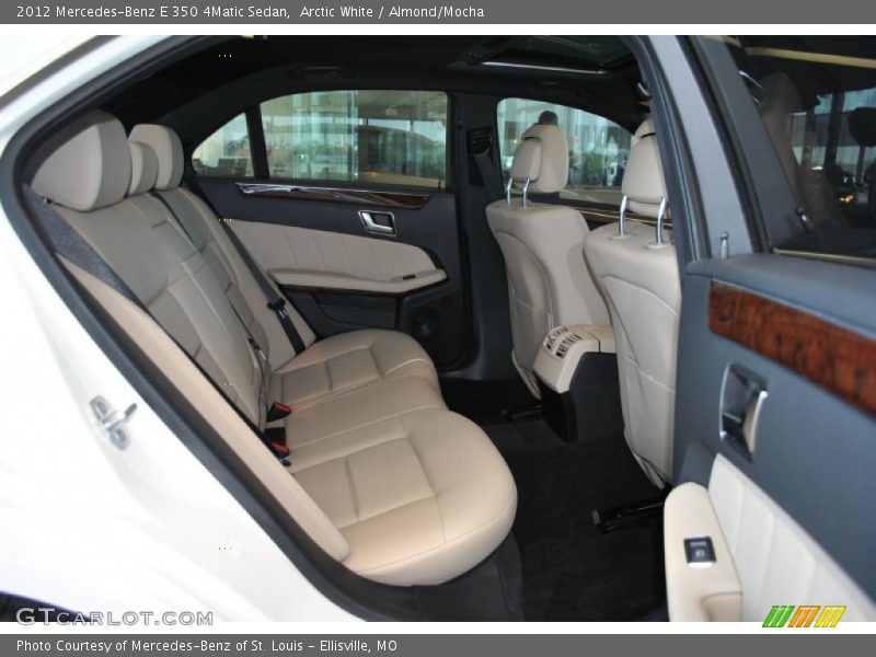 Arctic White / Almond/Mocha 2012 Mercedes-Benz E 350 4Matic Sedan