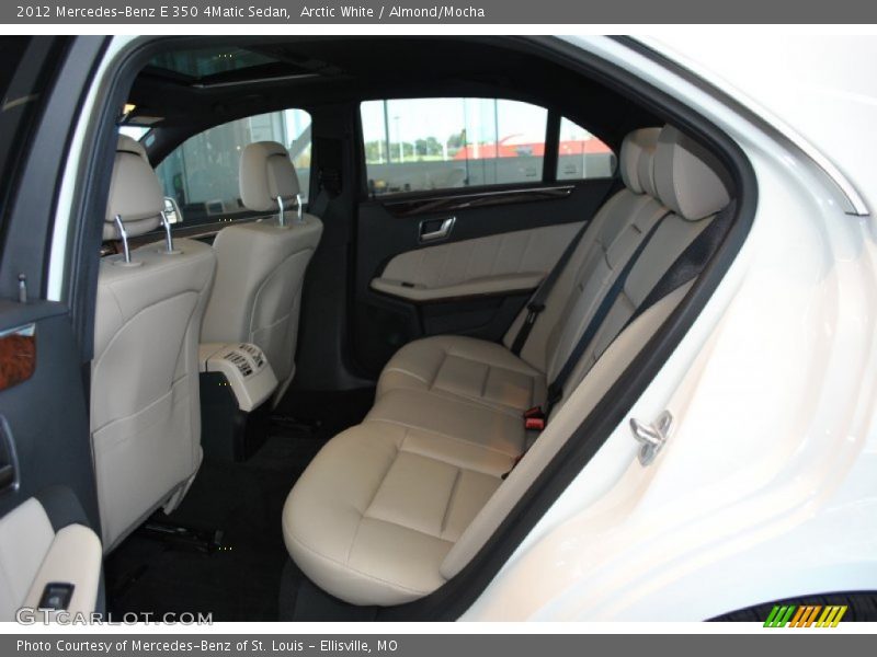 Arctic White / Almond/Mocha 2012 Mercedes-Benz E 350 4Matic Sedan