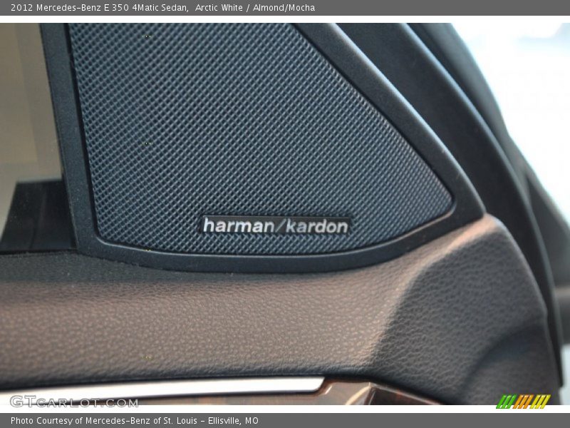 Arctic White / Almond/Mocha 2012 Mercedes-Benz E 350 4Matic Sedan