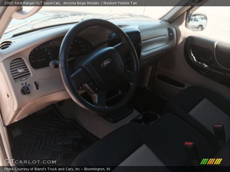 Arizona Beige Metallic / Medium Pebble Tan 2005 Ford Ranger XLT SuperCab