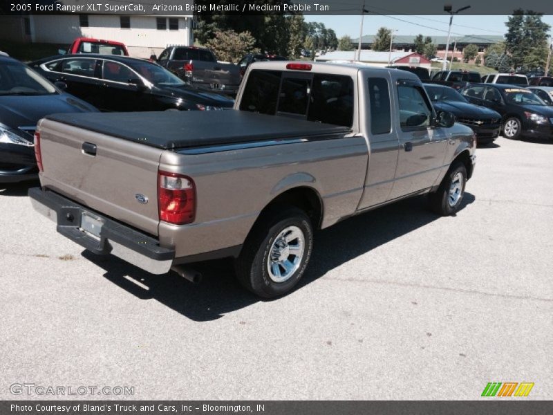 Arizona Beige Metallic / Medium Pebble Tan 2005 Ford Ranger XLT SuperCab