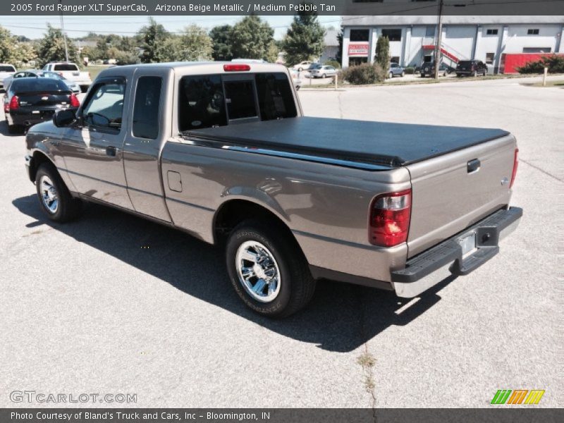 Arizona Beige Metallic / Medium Pebble Tan 2005 Ford Ranger XLT SuperCab