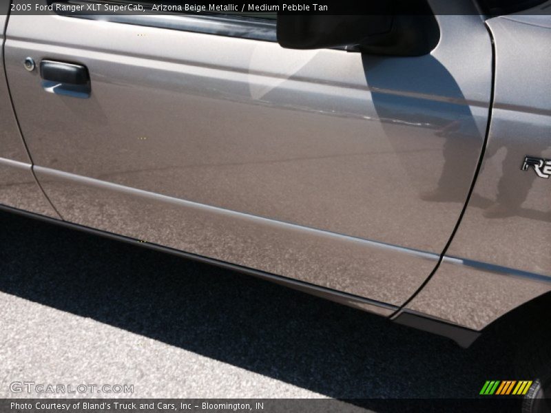 Arizona Beige Metallic / Medium Pebble Tan 2005 Ford Ranger XLT SuperCab