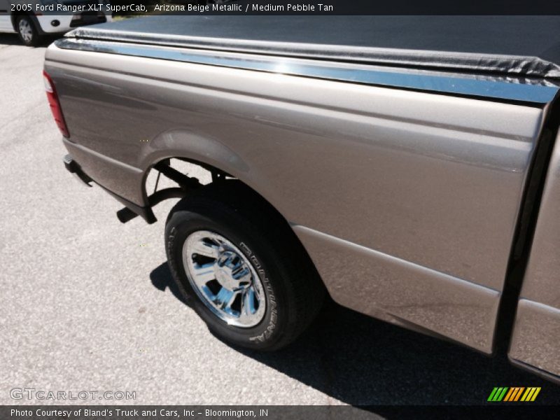 Arizona Beige Metallic / Medium Pebble Tan 2005 Ford Ranger XLT SuperCab