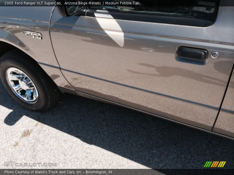 Arizona Beige Metallic / Medium Pebble Tan 2005 Ford Ranger XLT SuperCab