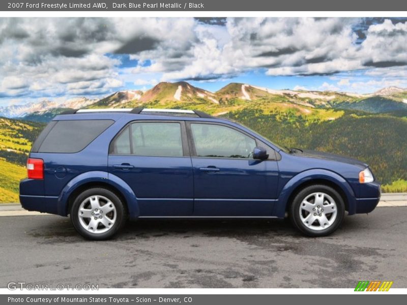 Dark Blue Pearl Metallic / Black 2007 Ford Freestyle Limited AWD